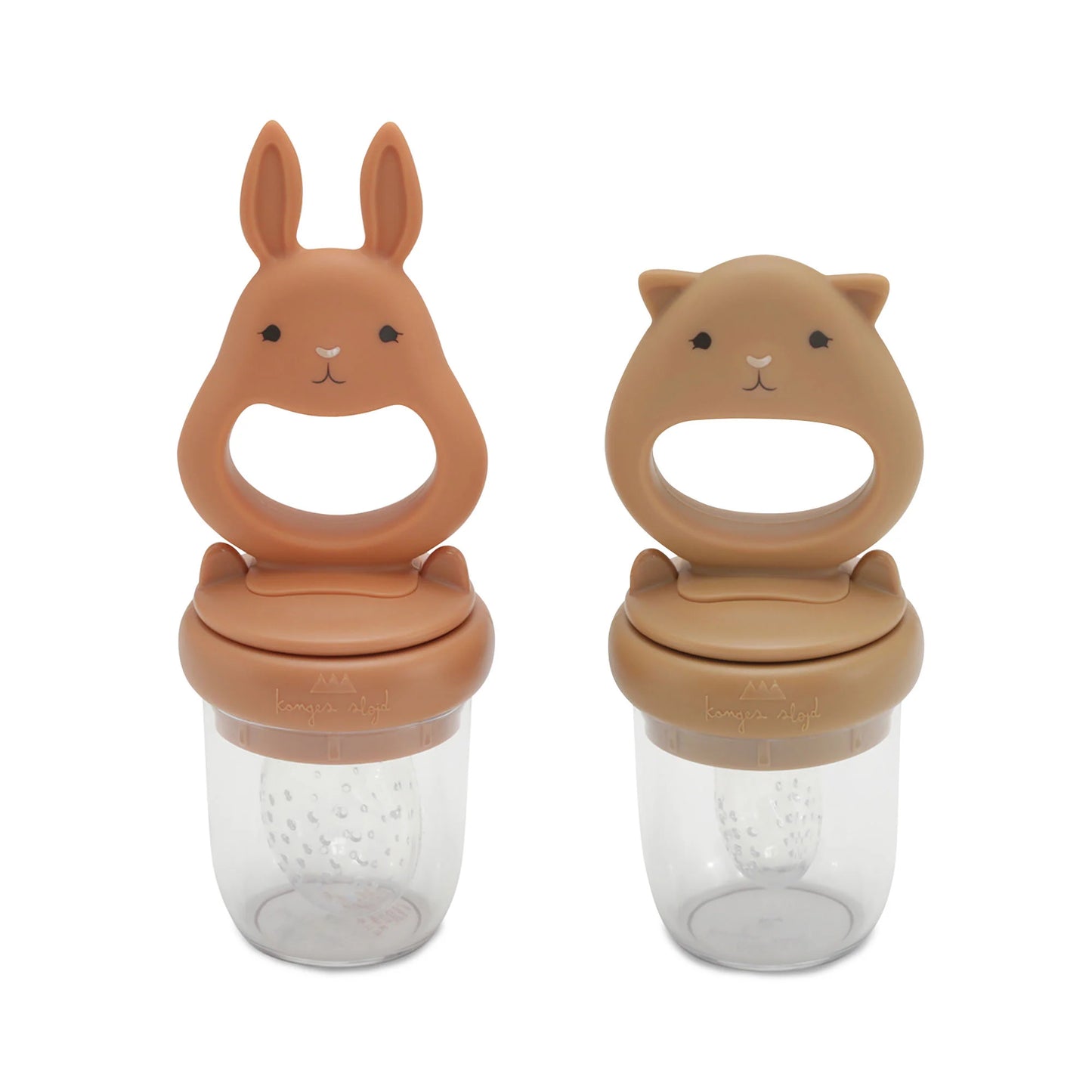 Pack of 2 Fruit Suckers - Almond/Terracotta 