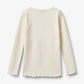 Rippshirt Ida - Ivory