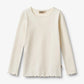 Rippshirt Ida - Ivory