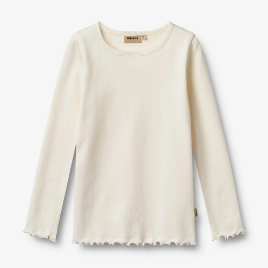 Rippshirt Ida - Ivory