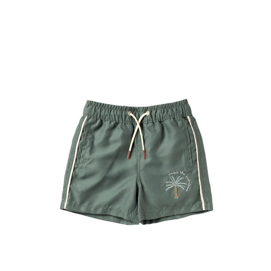 Badeshorts - Palm Green