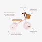 VINTAGE DREIRAD BANWOOD - ROSA
