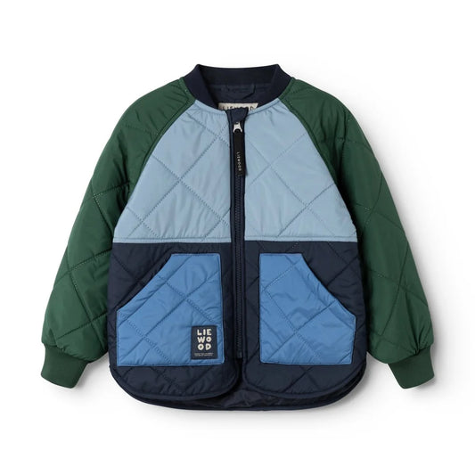 ZELLA Thermojacke | Classic navy multi mix