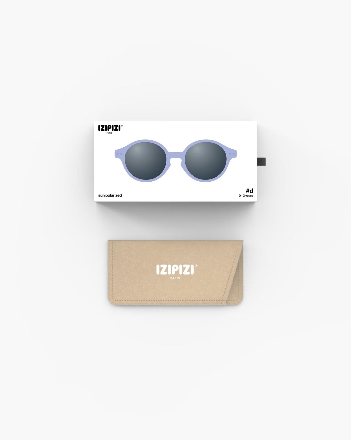 IZIPIZI - Sonnenbrille für Babys - 0-3 Jahre - Mauve