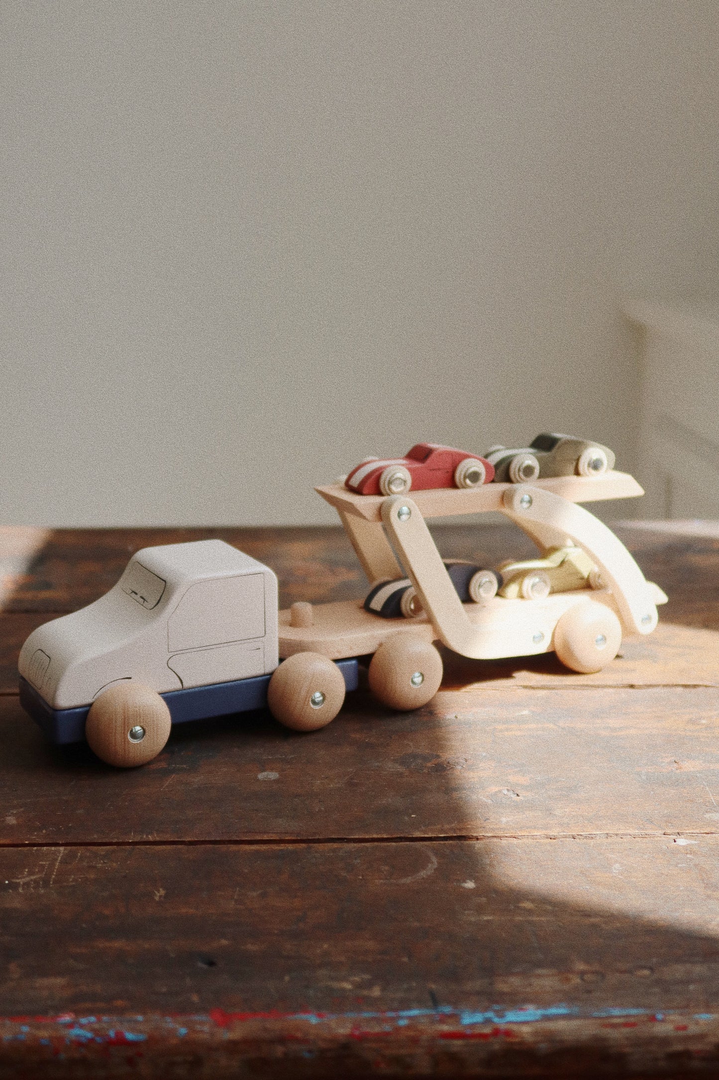 Wooden Car Transporter - Multi