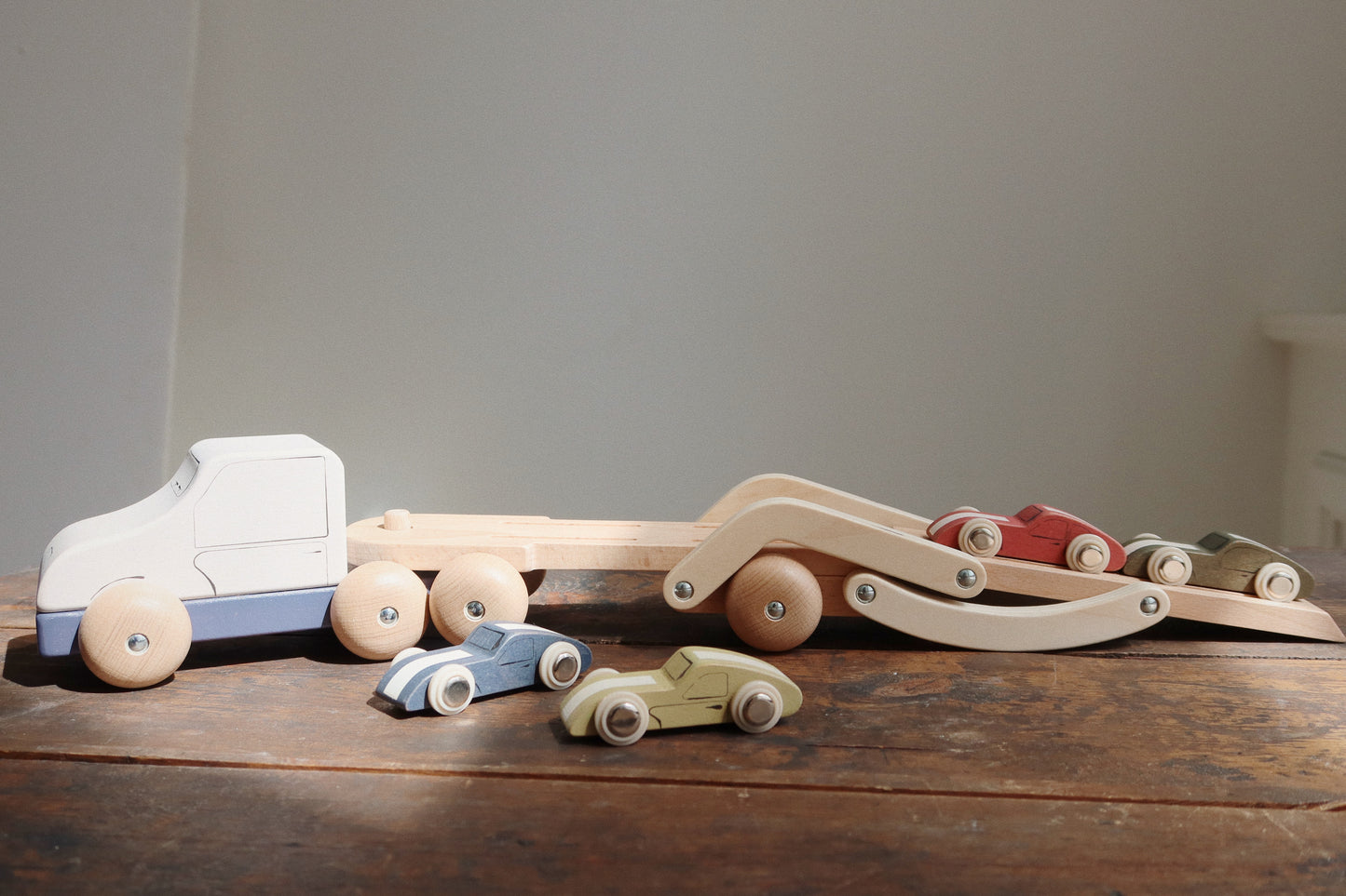 Wooden Car Transporter - Multi