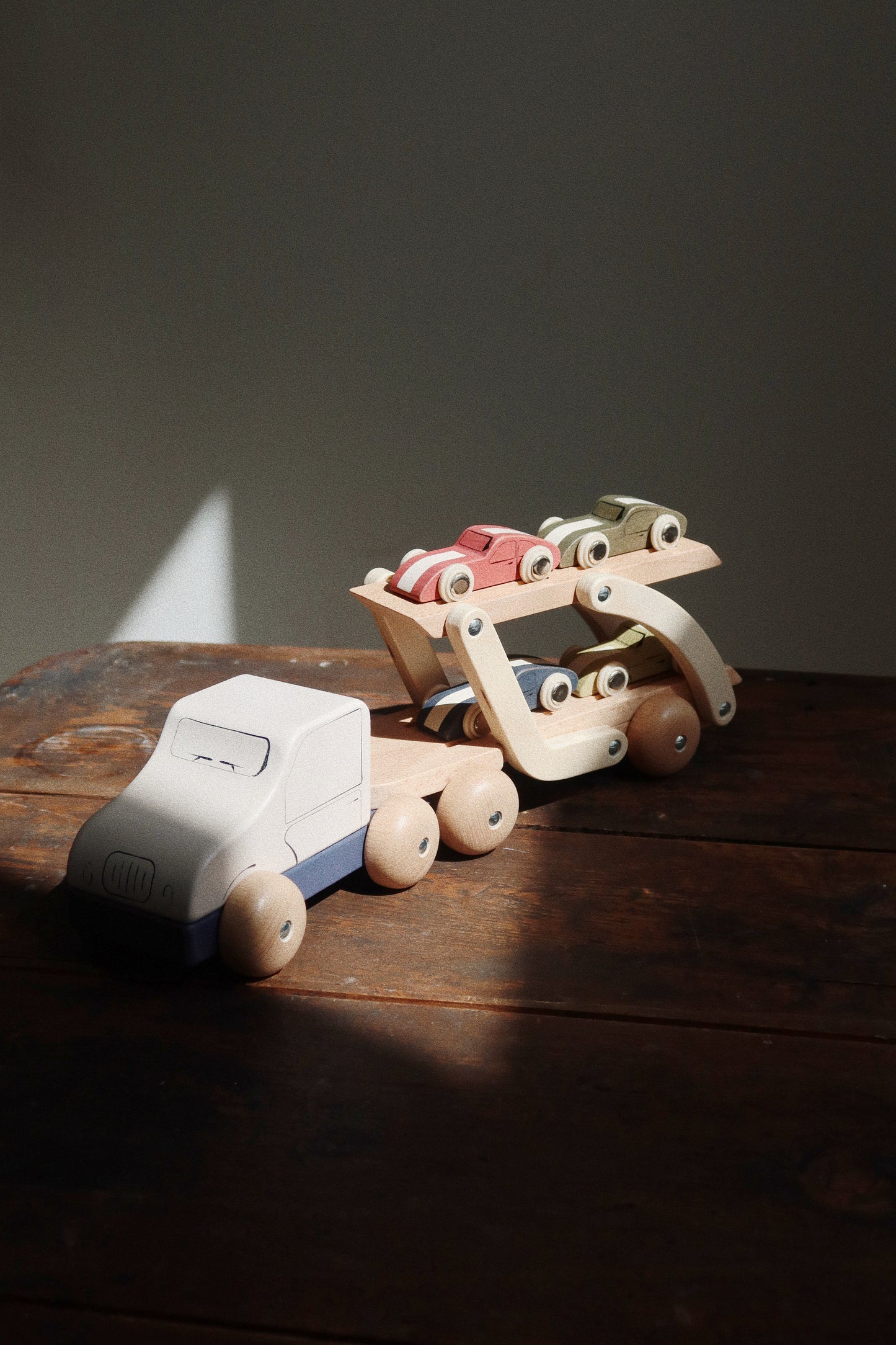 Wooden Car Transporter - Multi