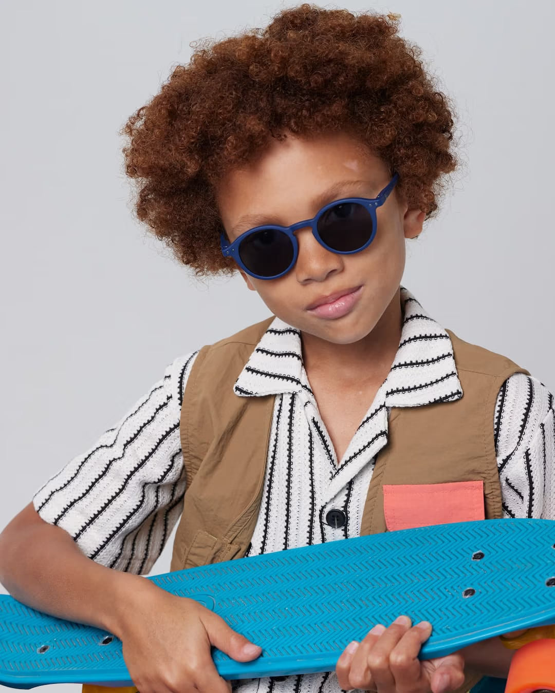IZIPIZI - Sonnenbrille für Kinder - 5-7 Jahre - Navy Blue