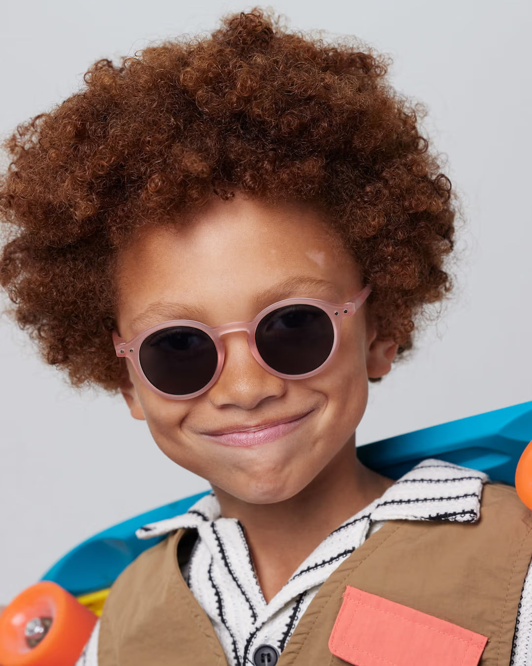 IZIPIZI - Sonnenbrille für Kinder - 5-7 Jahre - Pink