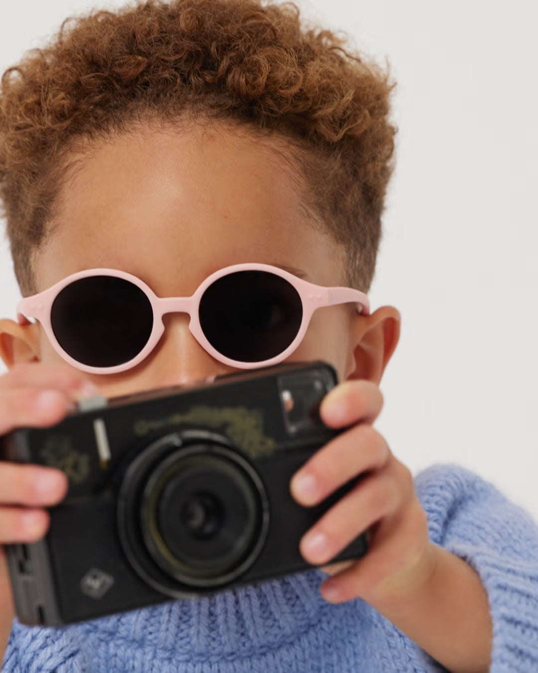 IZIPIZI - Sonnenbrille für Babys - 0-3 Jahre - Pastel Pink