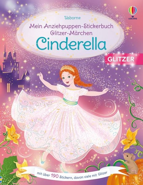 Mein Anziehpuppen-Stickerbuch - Cinderella