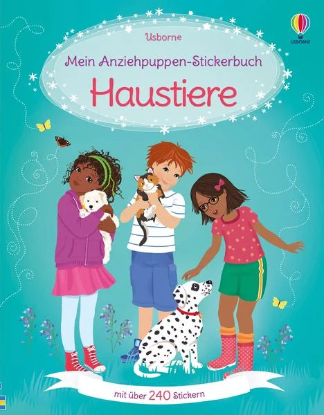 Mein Anziehpuppen-Stickerbuch - Haustiere