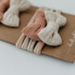 HAARSPANGEN "MINI MUSLIN BOWS MIX"