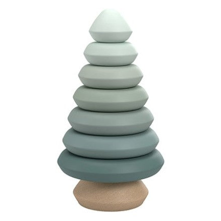 STACKING TOY TREE, FSC 100% - GREEN