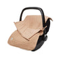 FUßSACK FÜR AUTOSITZ - PURE KNIT BISCUIT