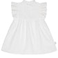 KLEID MIT BREITER RÜSCHE