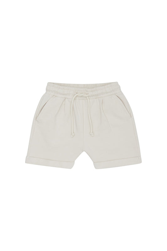 SWEAT SHORTS - BEIGE